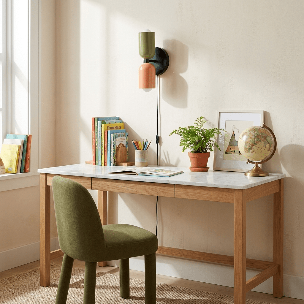 Couleur Double Up-and-Down Plug-In Wall Light - product image 9